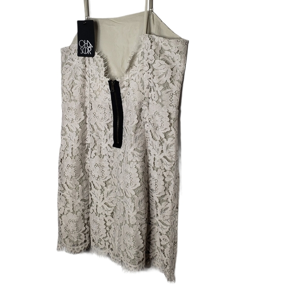 CHASER Gray Lace Mini Dress - Picture 5 of 12